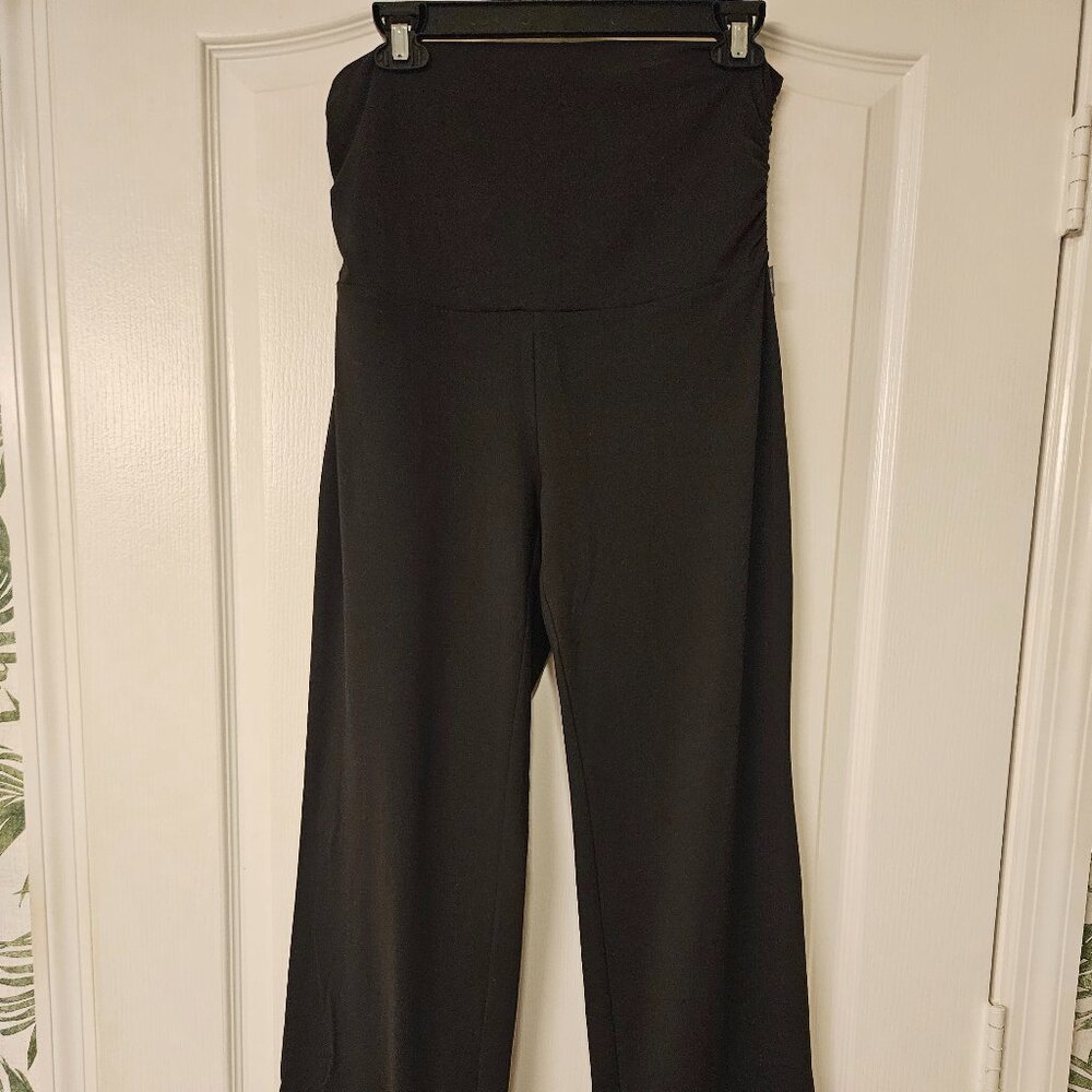 Dressy/Yoga Pants Ladies Eddie Bauer Black Size S